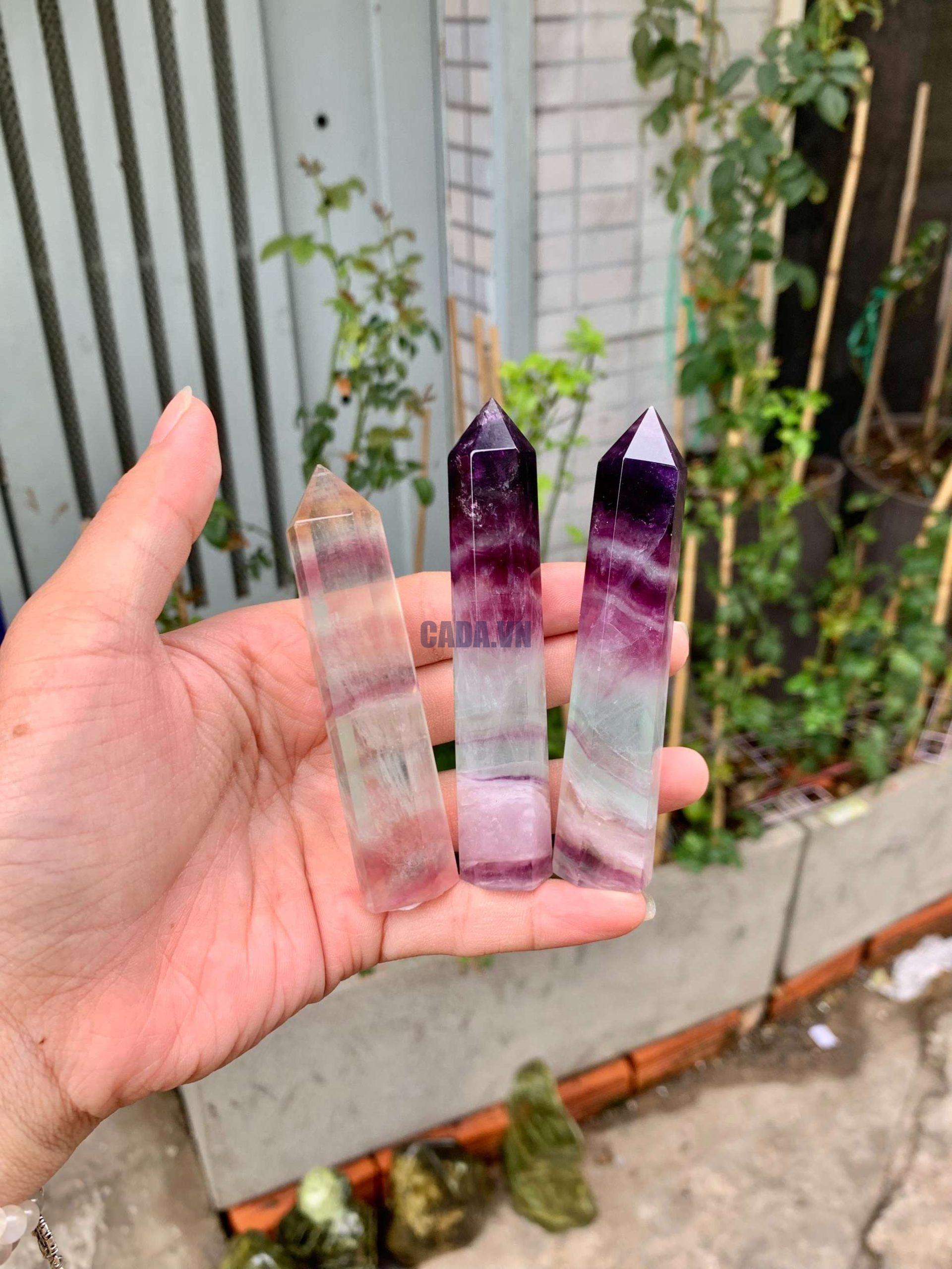 Trụ Watermelon Fluorite | CADA DECOR