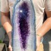 Hốc thạch anh tím da mã não nguyên bản 11,9kg