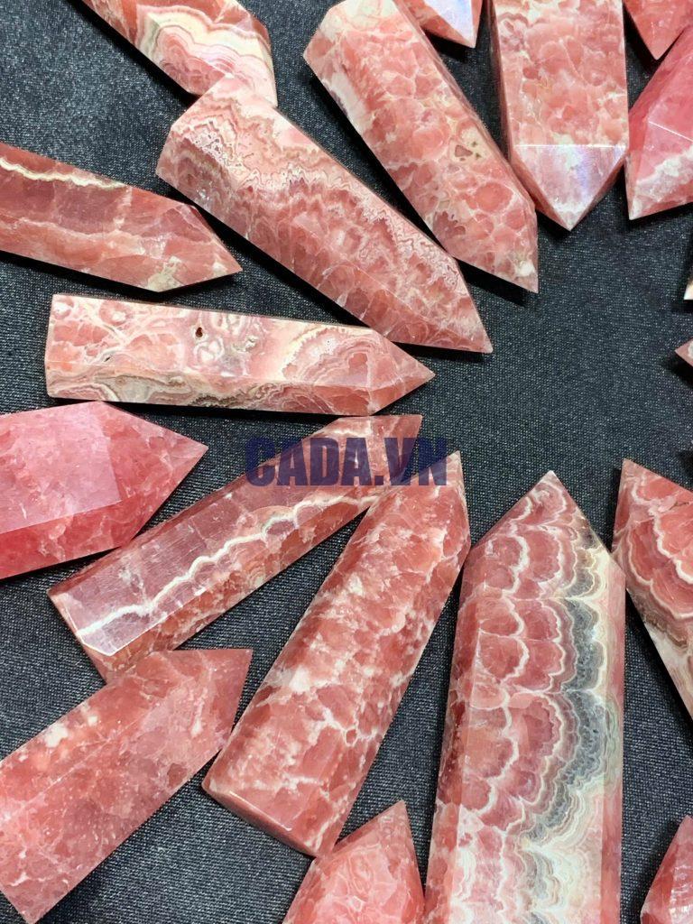 Trụ đá đào hoa - RHODOCHROSITE point