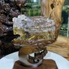 Tượng Phật nằm thạch anh tóc vàng KT: 15x12cm KL: 286g
