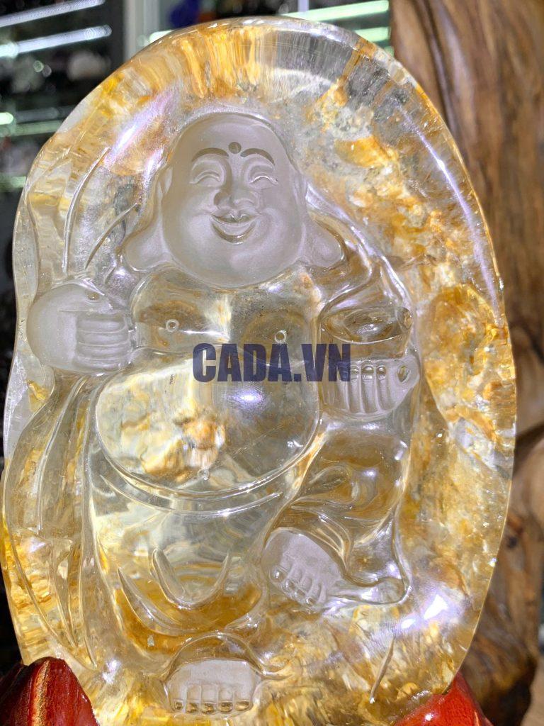 Tượng Phật di lạc KT: 27x11cm KL: 1.508kg