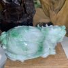 Long quy ngọc cẩm thạch jade KT: 11x7cm KL: 502g
