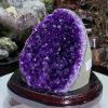 Thạch anh tím Uruguay – KT: 14x9cm – KL: 880g