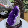 Thạch anh tím Uruguay – KT: 16x7cm – KL: 708g