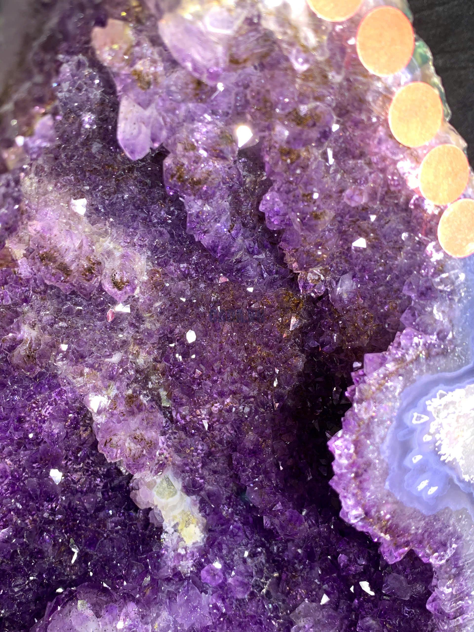 Hốc thạch anh tím tự nhiên - KT: 29x19cm - KL: 11.88kg