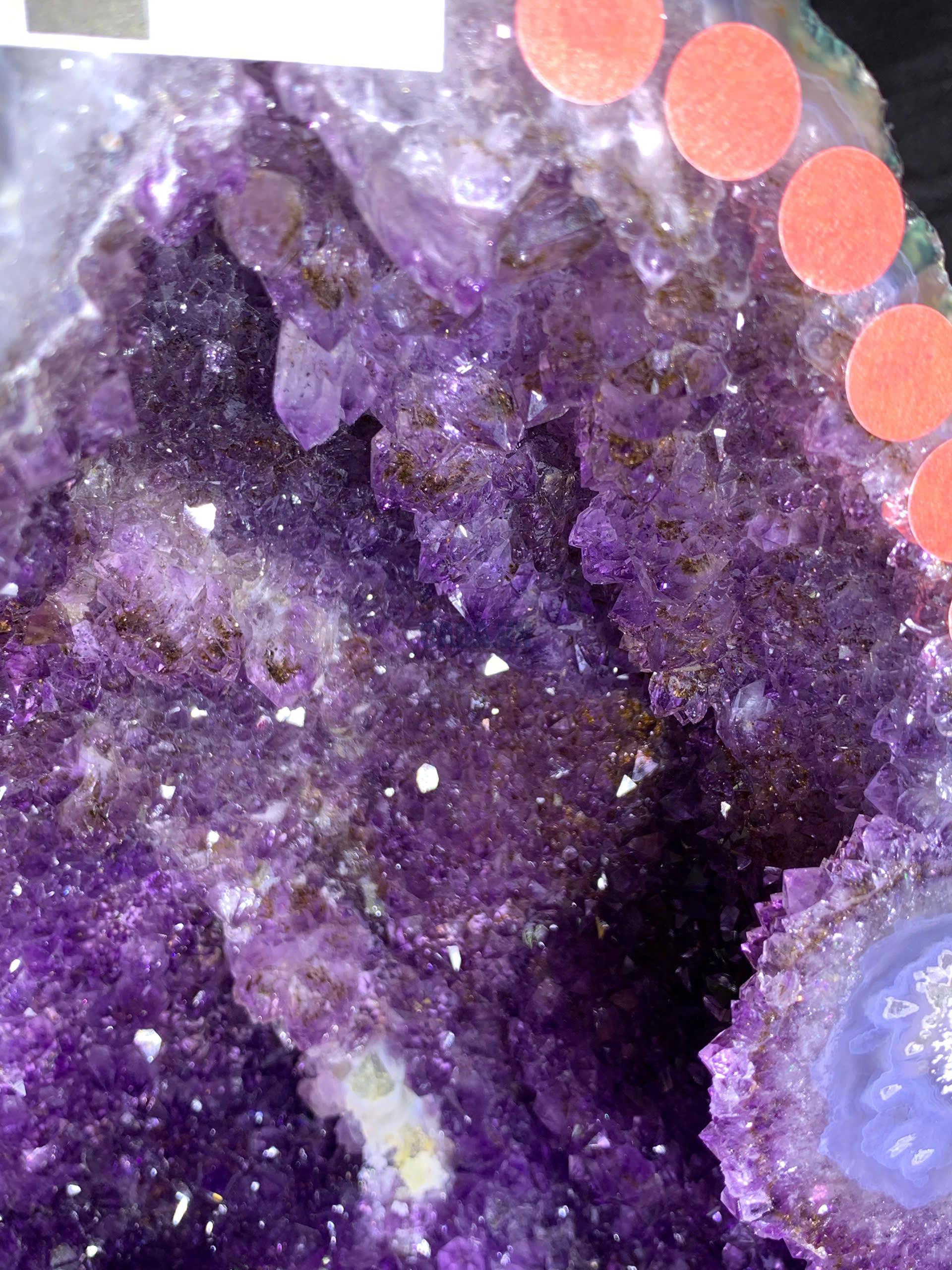 Hốc thạch anh tím tự nhiên - KT: 29x19cm - KL: 11.88kg