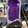 Hốc Thạch Anh Tím - Amethyst Geode KT: 63x27cm - KL: 40,58kg