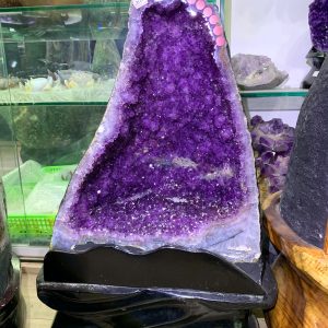 Hốc Thạch Anh Tím - Amethyst Geode KT: 61x35cm - KL: 33,28kg