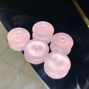 Đồng Điếu Thạch Anh Hồng - Rose Quartz size 2.5-2.6cm | CADA DECOR