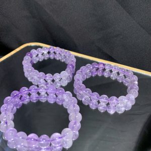 Vòng tay Lavender Amethyst - Thạch Anh Tím chất trong size 8mm | CADA DECOR
