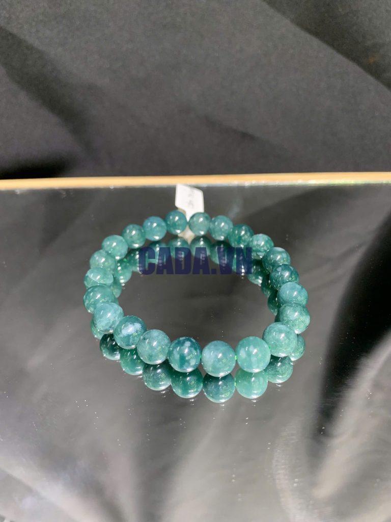 Vòng tay đá Cẩm Thạch Ngọc Lam size 8mm | CADA DECOR