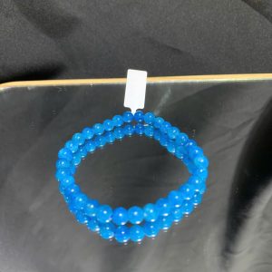 Vòng tay đá Blue Apatite size 6-10mm | CADA DECOR