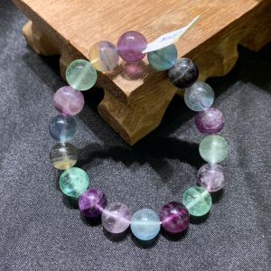 Vòng tay Rainbow Flourite size 6-10mm | CADA DECOR