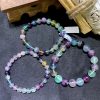Vòng tay Rainbow Flourite size 6-10mm | CADA DECOR