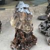 THẠCH ANH KHÓI BIẾN THỂ THÁP - SMOKY QUARTZ KT: 81x31CM, KL: 38.5KG