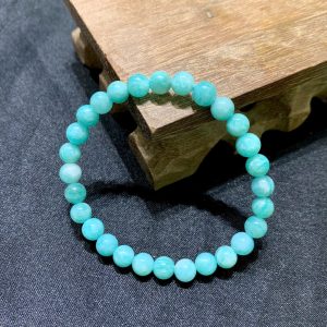 Vòng tay Amazonite - Đá Thiên Hà size 6-10mm | CADA DECOR