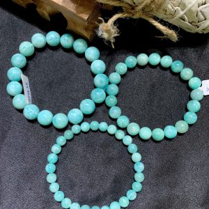 Vòng tay Amazonite - Đá Thiên Hà size 6-10mm | CADA DECOR