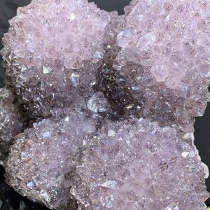Bệ Hoa Thạch Anh Tím - Amethyst biến thể cộng sinh tóc KT: 28x26cm, KL: 5.384kg