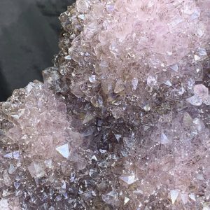 Bệ Hoa Thạch Anh Tím - Amethyst biến thể cộng sinh tóc KT: 28x26cm, KL: 5.384kg