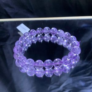Vòng tay Lavender Amethyst - Thạch Anh Tím chất trong size 10mm | CADA DECOR