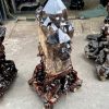 THẠCH ANH KHÓI BIẾN THỂ THÁP - SMOKY QUARTZ KT: 86x33CM, KL: 39,85KG