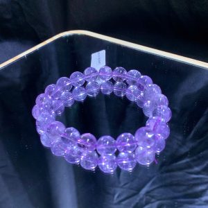 Vòng tay Lavender Amethyst - Thạch Anh Tím chất trong size 10mm | CADA DECOR