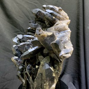 CỤM TINH THỂ THẠCH ANH KHÓI - SMOKY QUARTZ, KT: 33x22cm, KL: 8.9kg
