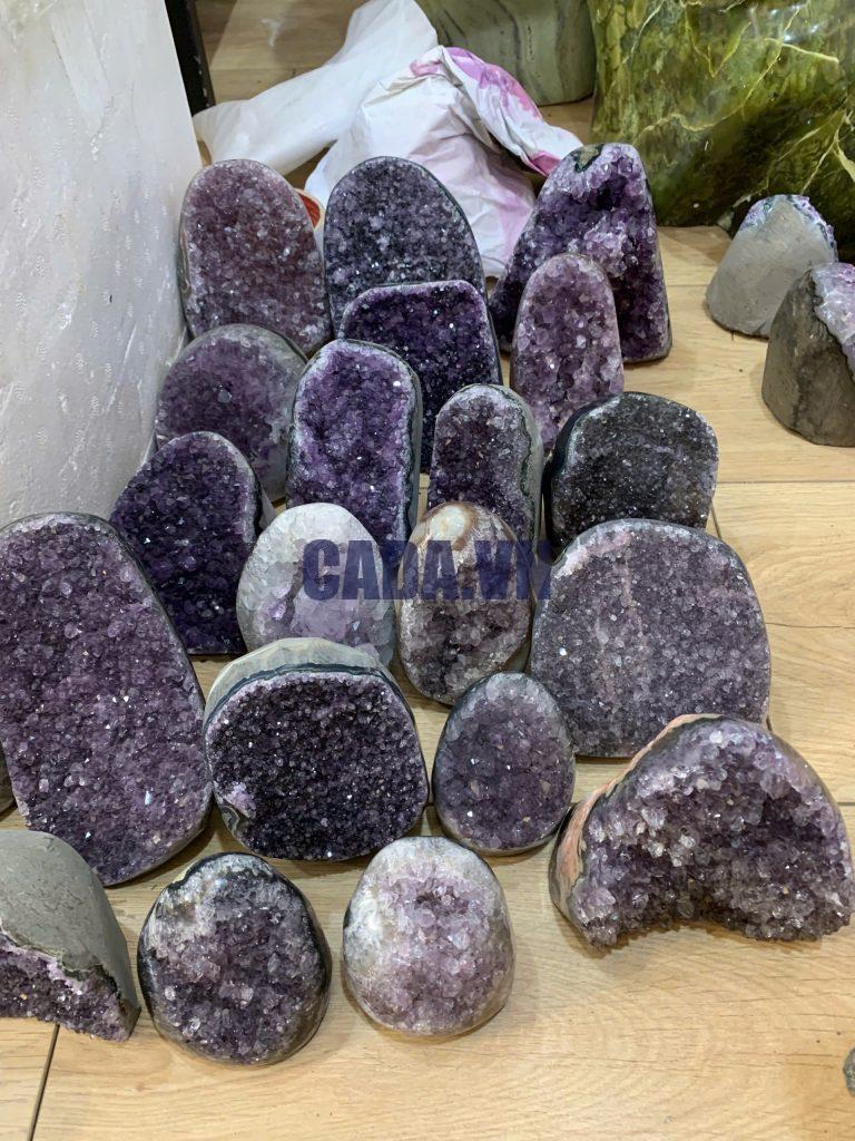 [Sỉ] Lô 10kg Thạch Anh Tím - Amethyst chất giống hình