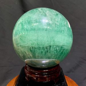 Bi Cầu Fluorite Xanh - Green Fluorite, ĐK: 13.3cm, KL: 3.85kg