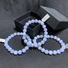 Vòng tay Blue Lace Agate size 9mm | CADA DECOR