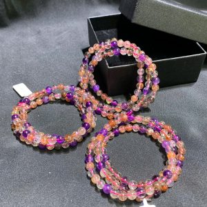 Vòng tay Super Seven Quartz 5-6mm | CADA DECOR