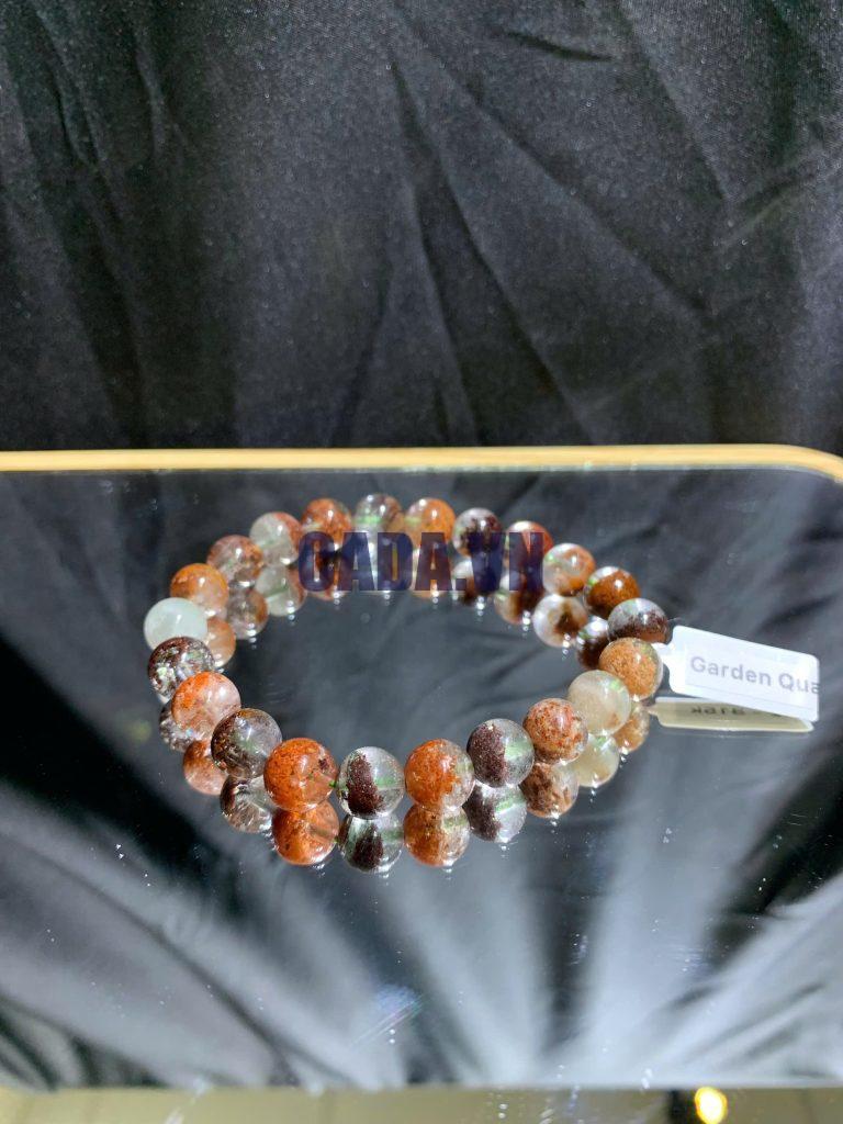 Vòng Tay Thạch Anh Ưu Linh - Garden Quartz size 7-9mm | CADA DECOR