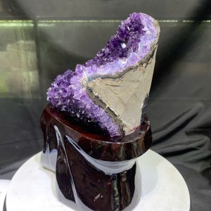 Thạch Anh Tím - Amethyst KT: 23x12cm - KL: 1.524kg