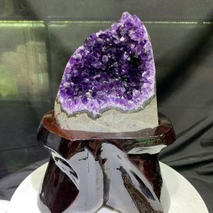 Thạch Anh Tím - Amethyst KT: 22.5x12cm - KL: 1.346kg