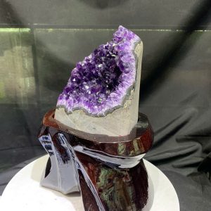 Thạch Anh Tím - Amethyst KT: 22.5x12cm - KL: 1.346kg