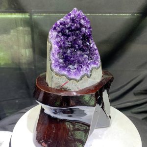 Thạch Anh Tím - Amethyst KT: 22.5x12cm - KL: 1.346kg