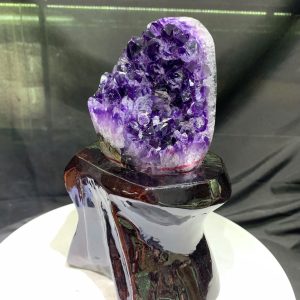 Thạch Anh Tím - Amethyst KT: 20x8cm - KL: 0.724kg