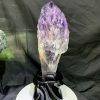 Thạch Anh Tím biến thể tháp - Bahia Amethyst KT: 36x11cm - KL: 2.525kg