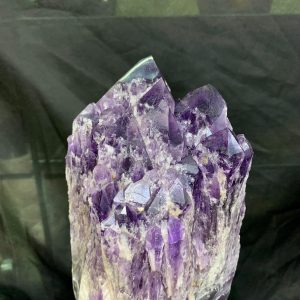 Thạch Anh Tím biến thể tháp - Bahia Amethyst KT: 42x13cm - KL: 3.775kg