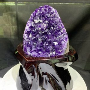 Thạch Anh Tím - Amethyst KT: 21.5x12cm - KL: 1.336kg