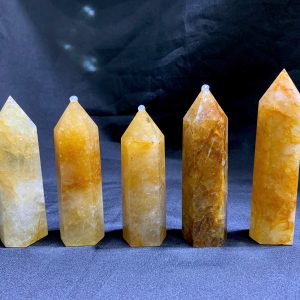 Trụ Golden Healer Quartz, 9-10cm | CADA DECOR