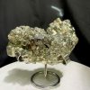 TINH THỂ ĐÁ VÀNG GĂM - PYRITE CHẤT LƯỢNG CAO KT: 12.3x8cm, KL: 875g