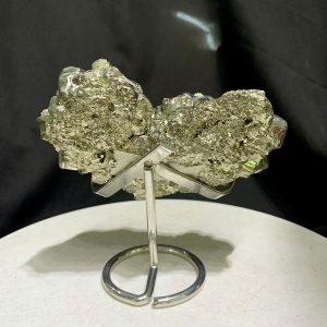 Alternative view of TINH THỂ ĐÁ VÀNG GĂM - PYRITE CHẤT LƯỢNG CAO KT: 12.3x8cm, KL: 875g