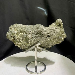 TINH THỂ ĐÁ VÀNG GĂM - PYRITE CHẤT LƯỢNG CAO KT: 16x8.8cm, KL: 1.47kg