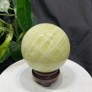 BI CẦU THẠCH ANH VÀNG, ĐK: 11cm – KL: 1.786kg
