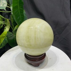 BI CẦU THẠCH ANH VÀNG, ĐK: 11cm – KL: 1.786kg