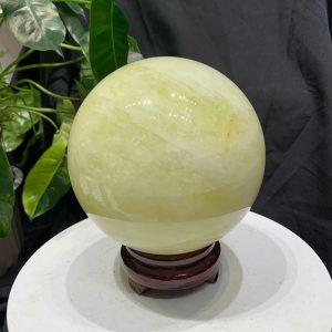 BI CẦU THẠCH ANH VÀNG, ĐK: 13.2cm – KL: 3.164kg