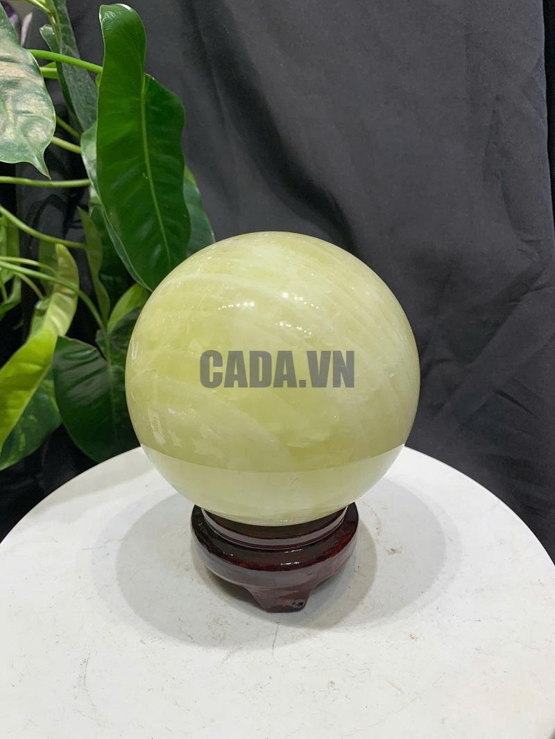 BI CẦU THẠCH ANH VÀNG, ĐK: 11cm – KL: 1.786kg