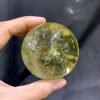 BI CẦU THẠCH ANH VÀNG CHẤT TRONG - CITRINE SPHERE, ĐK: 6.1cm – KL: 313g