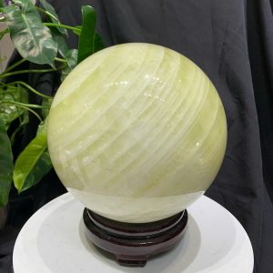 BI CẦU THẠCH ANH VÀNG, ĐK: 16.6cm – KL: 6.204kg